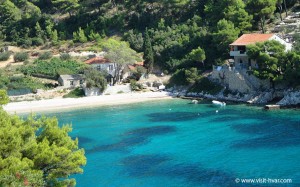 Bay Kožija near village Gdinj on the island Hvar, Dalmatia, Croatia