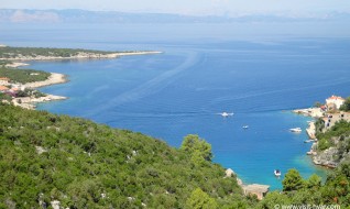 Pokrivenik on the island Hvar, Dalmatia, Croatia