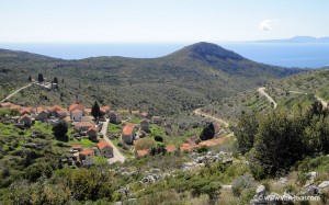 Velo Grablje on the island Hvar, Dalmatia, Croatia