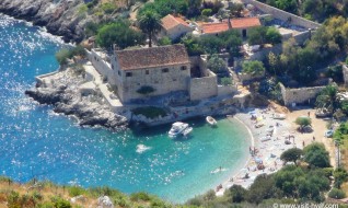 Dubovica beach on the island Hvar, Dalmatia, Croatia