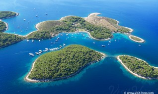 Ždrilca nearby the island Hvar, Dalmatia, Croatia